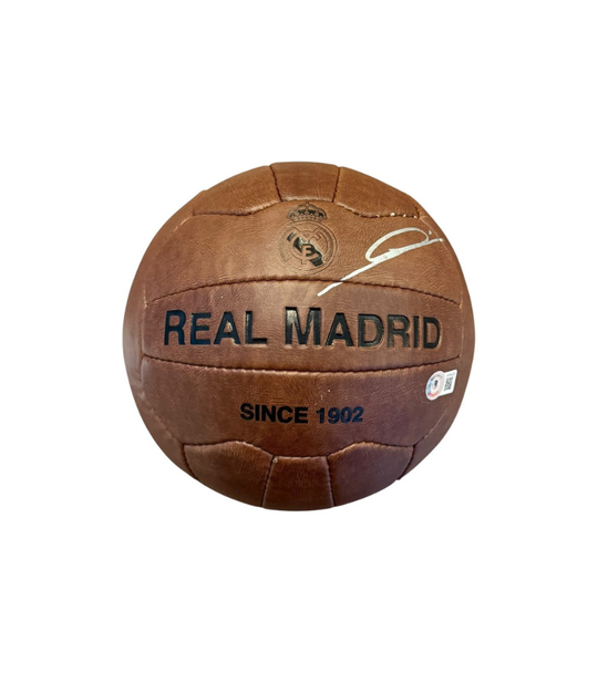 Zinedine Zidane Real Madrid Retro Football 