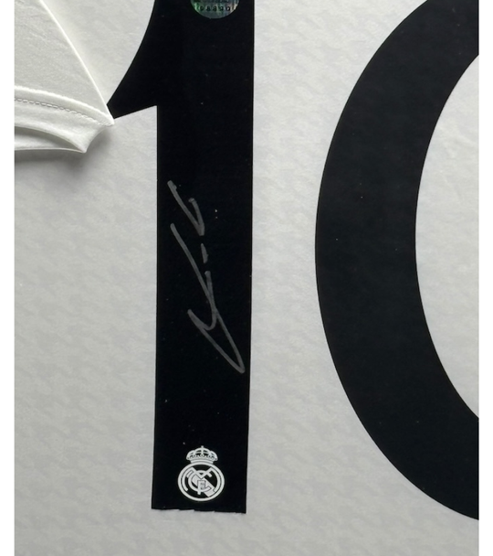Luka Modric Real Madrid 24/25 Framed Home Shirt 