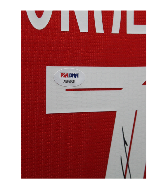 Cristiano Ronaldo Portugal 2025 Framed Home Shirt 