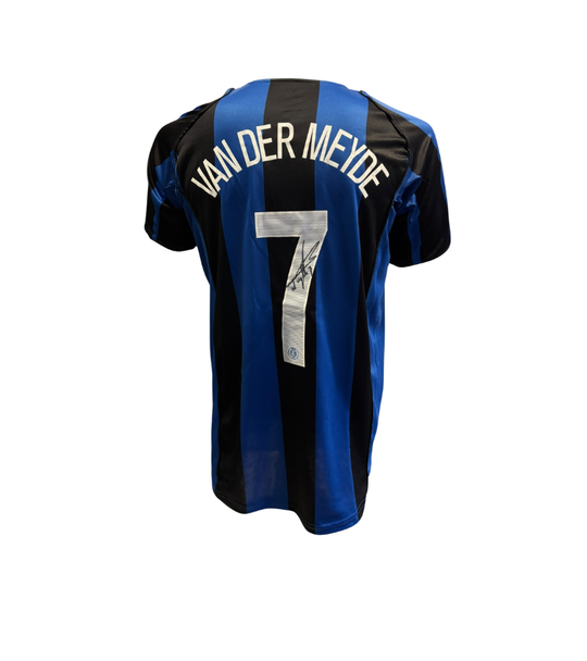 Andy van der Meyde Inter Milan 04/05 Home Shirt