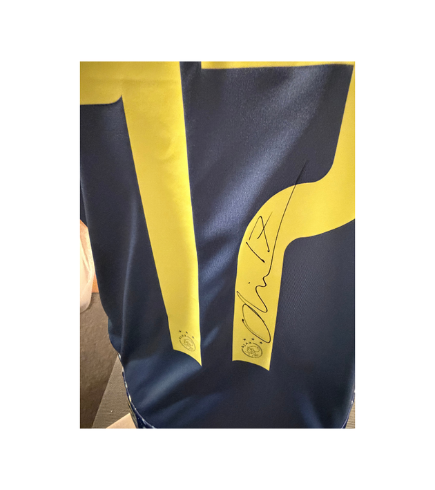 Oliver Edvardsen AFC Ajax 24/25 Away Jersey