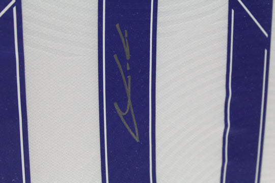 Luka Modric Real Madrid 21/22 Framed Home Shirt