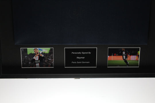 Neymar JR Paris Saint Germain 22/23 Framed Home Shirt