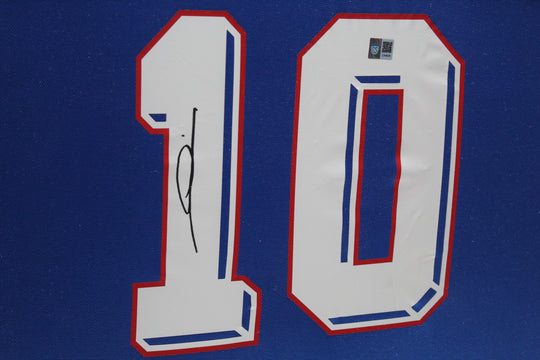Zinedine Zidane Frankrijk 1998 ingelijst thuis shirt