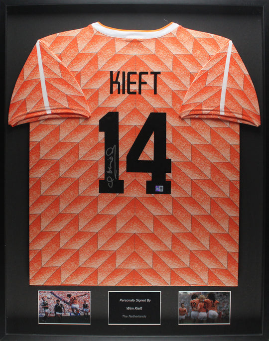 Wim Kieft Netherlands 1988 Framed Home Shirt