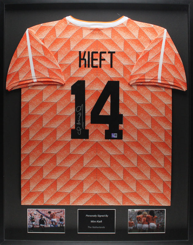 Wim Kieft Netherlands 1988 Framed Home Shirt