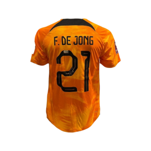 Frenkie de Jong Nederland 22/23 thuis shirt