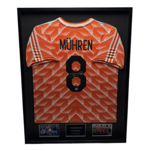 Arnold Mühren Nederland 1988 ingelijst thuis shirt
